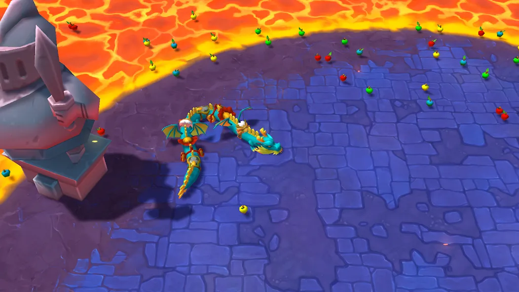 Snake Rivals - Fun Snake Game (Снейк Ривалс) [МОД Бесконечные монеты] Screenshot 5