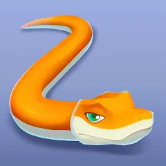 Взломанная Snake Rivals - Fun Snake Game (Снейк Ривалс)  [МОД Бесконечные монеты]