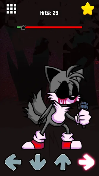 Horror Sonik.EXE v2 FNF Mod [МОД Unlimited Money] Screenshot 3