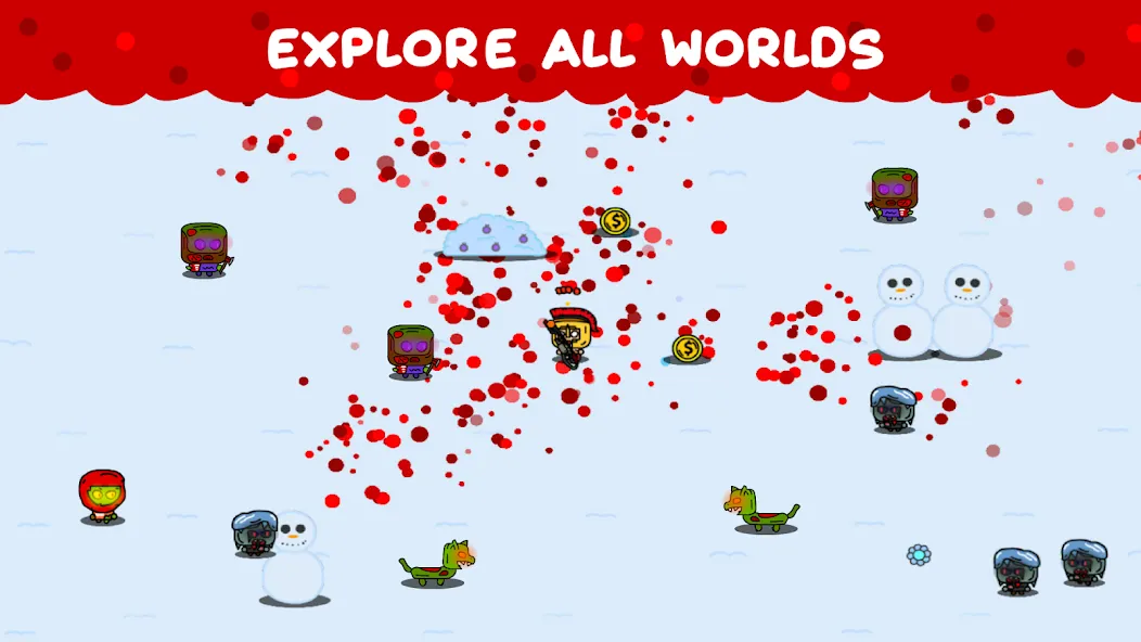 Zombie Loop - Shooter survival (Зомби Луп) [МОД Mega Pack] Screenshot 2