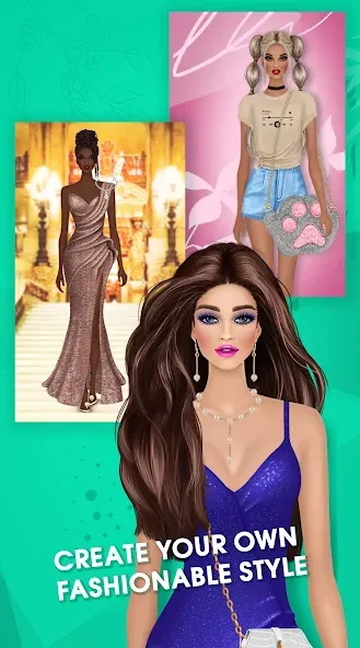 Fashion Triple Match: Dress Up (Фэшн Мердж) [МОД Меню] Screenshot 1