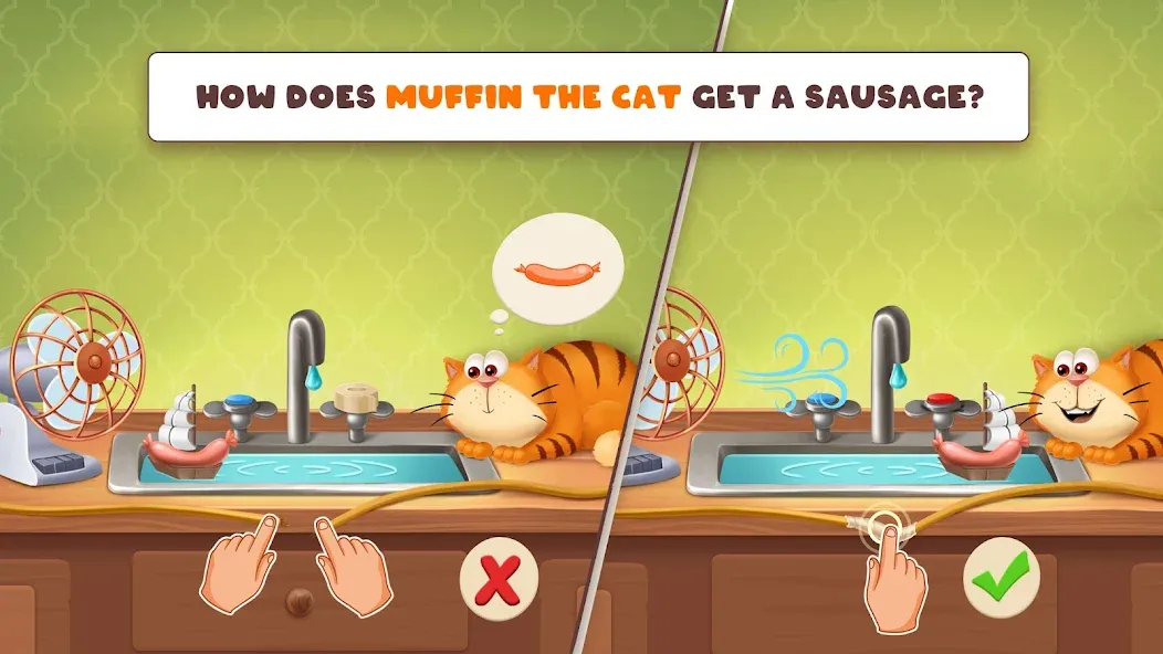 Brain quiz: Tricky puzzle [МОД Бесконечные деньги] Screenshot 2