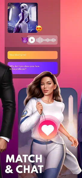 Love Sparks: Dating Sim (Лав Спаркс) [МОД Unlimited Money] Screenshot 2