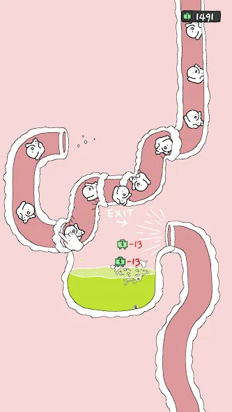 Tingus Goose - Weird Idle Game (Тингус Гус) [МОД Бесконечные деньги] Screenshot 1