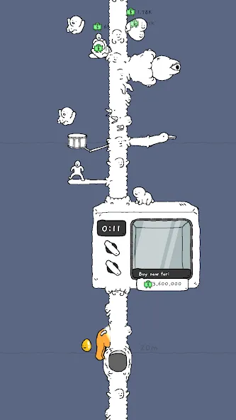 Tingus Goose - Weird Idle Game (Тингус Гус) [МОД Бесконечные деньги] Screenshot 4