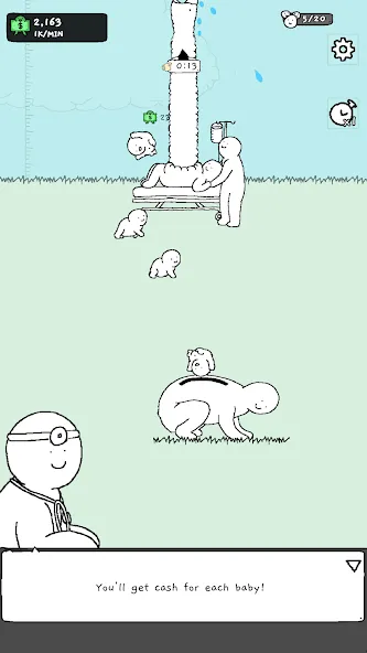 Tingus Goose - Weird Idle Game (Тингус Гус) [МОД Бесконечные деньги] Screenshot 5