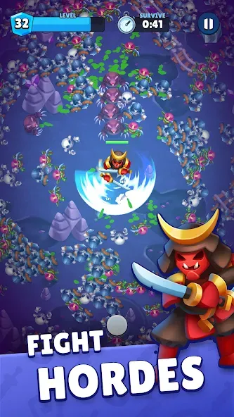 Heroes vs. Hordes: Survivor [МОД Бесконечные деньги] Screenshot 2