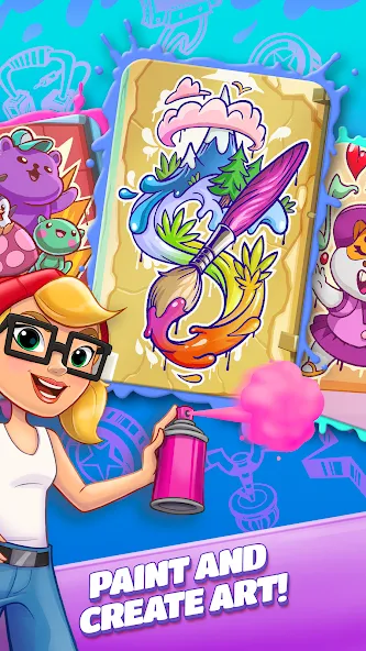 Subway Surfers Match (Сабвей Серферс Матч) [МОД Menu] Screenshot 3