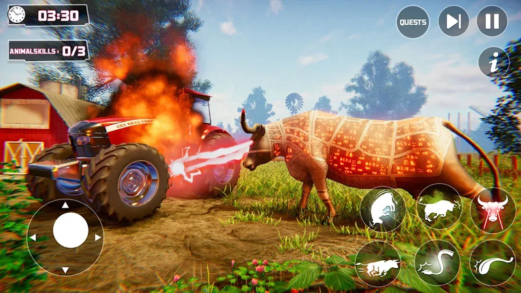 Scary Cow Simulator Rampage (Скари) [МОД Menu] Screenshot 3