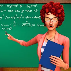 Взлом High School Teacher Sim Games  [МОД Unlocked]