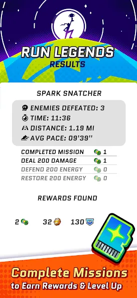 Run Legends: Make fitness fun! (Ран легенды) [МОД Mega Pack] Screenshot 3