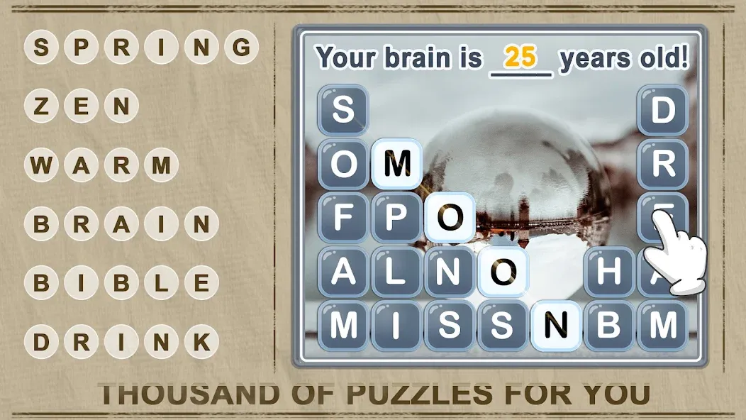 Word Crush - Fun Puzzle Game (Уорд Краш) [МОД Много монет] Screenshot 3