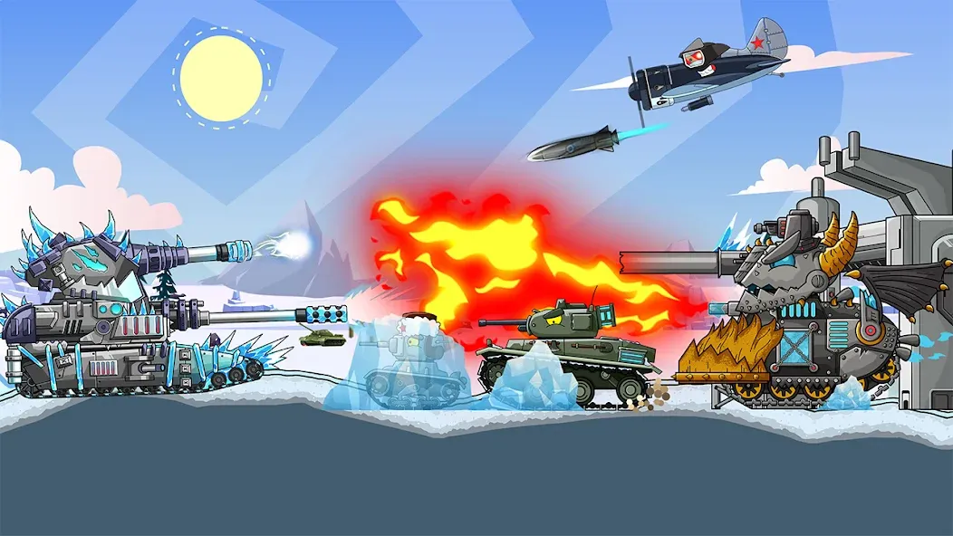 Tank Arena Steel Battle (Танковая Арена Стальное Сражение) [МОД Бесконечные монеты] Screenshot 5