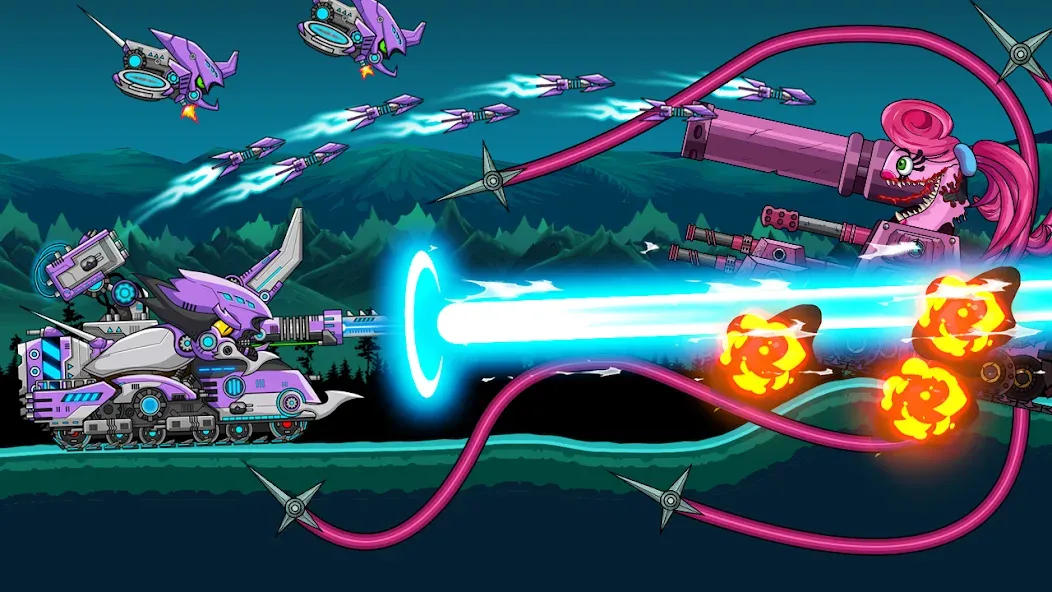 Tank Combat: War Battle (Танковый бой) [МОД Меню] Screenshot 2