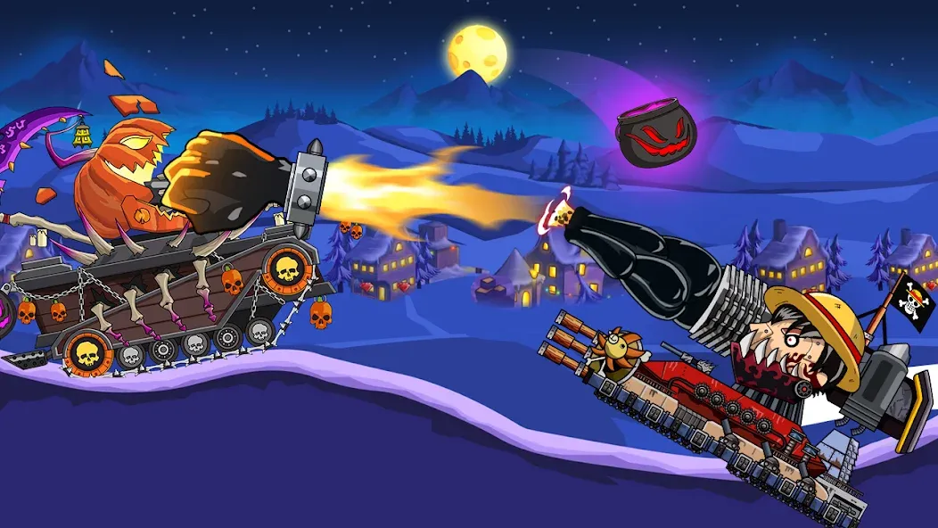 Tank Combat: War Battle (Танковый бой) [МОД Меню] Screenshot 3