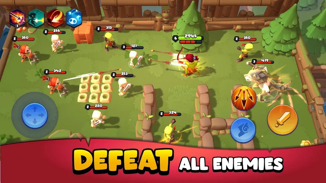 Loot Heroes: Fantasy co-op RPG (Лут Херои) [МОД Много денег] Screenshot 1