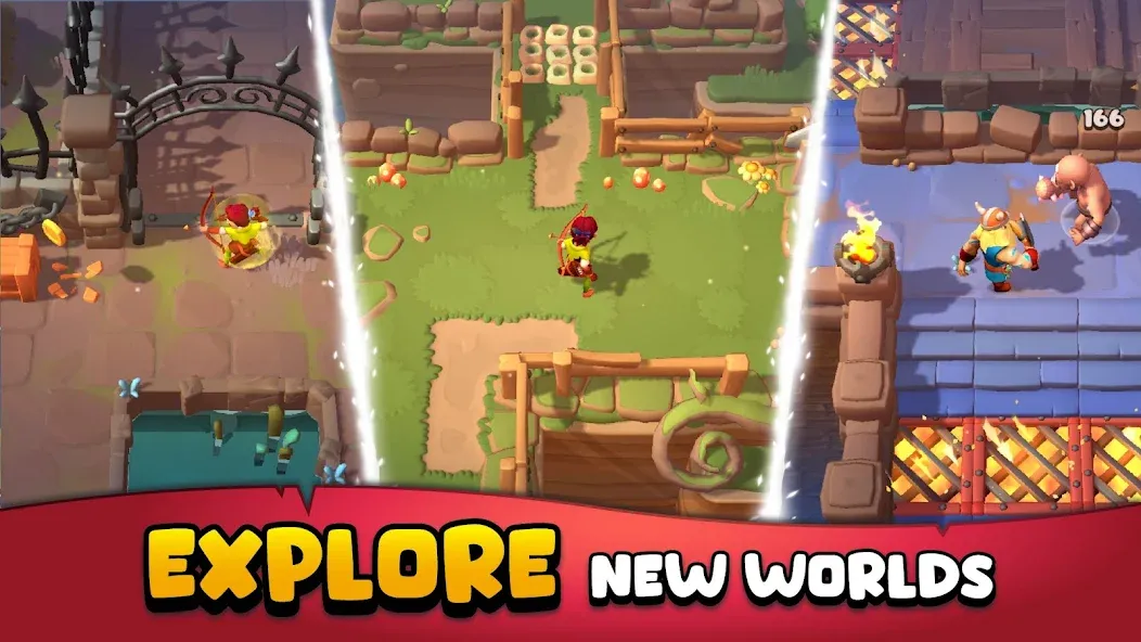 Loot Heroes: Fantasy co-op RPG (Лут Херои) [МОД Много денег] Screenshot 2