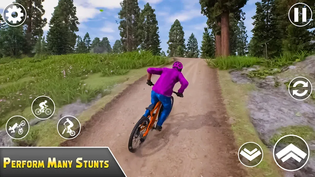 BMX Bicycle Games Offroad Bike [МОД Меню] Screenshot 4