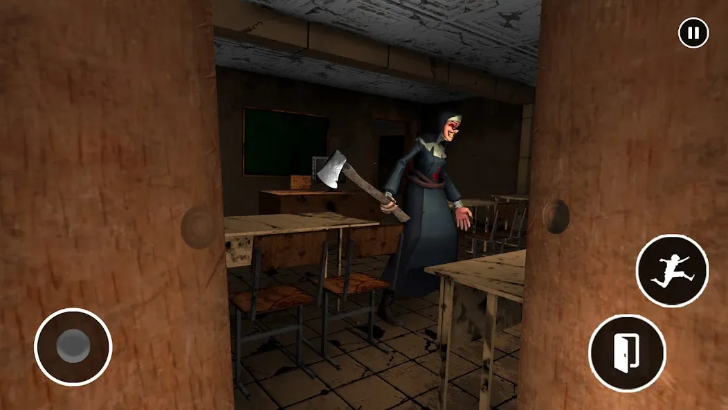 Scary Nun Horror School Escape [МОД Много монет] Screenshot 5