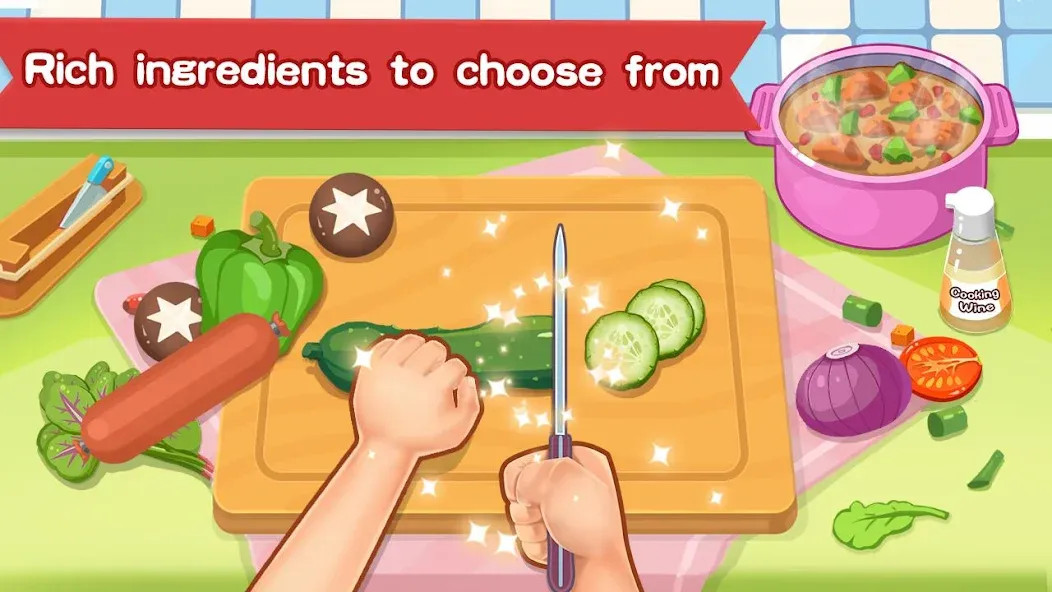 Happy Kitchen World [МОД Все открыто] Screenshot 2