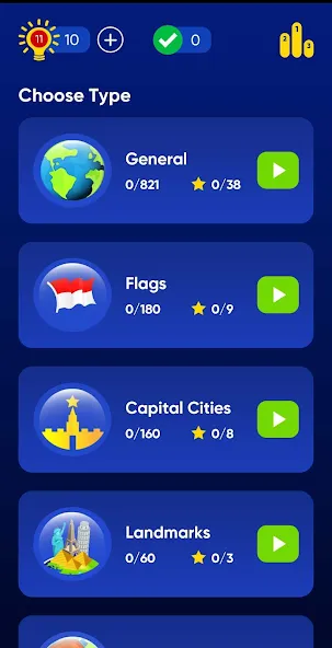 Geo Quiz: World Geo Trivia (Джио Квиз) [МОД Unlocked] Screenshot 2