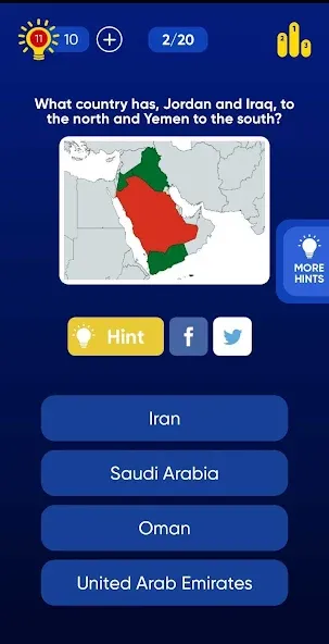 Geo Quiz: World Geo Trivia (Джио Квиз) [МОД Unlocked] Screenshot 4