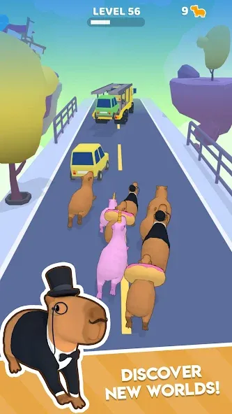 Capybara Rush (Капибара Раш) [МОД Unlocked] Screenshot 4