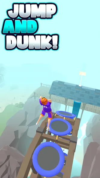 Hoop World: Flip Dunk Game 3D (Хуп Ворлд) [МОД Бесконечные деньги] Screenshot 1