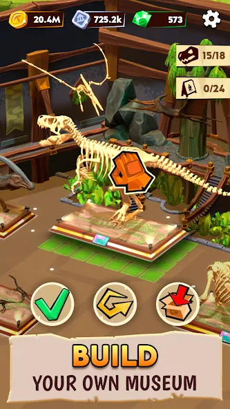 Dino Quest 2: Dinosaur Fossil (Дино Квест 2) [МОД Menu] Screenshot 2