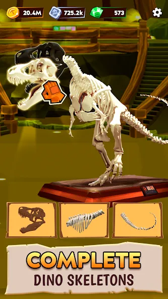 Dino Quest 2: Dinosaur Fossil (Дино Квест 2) [МОД Menu] Screenshot 3