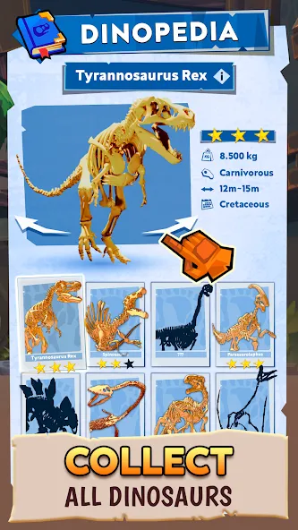 Dino Quest 2: Dinosaur Fossil (Дино Квест 2) [МОД Menu] Screenshot 4