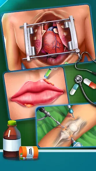 Surgery Doctor Simulator Games [МОД Много денег] Screenshot 4