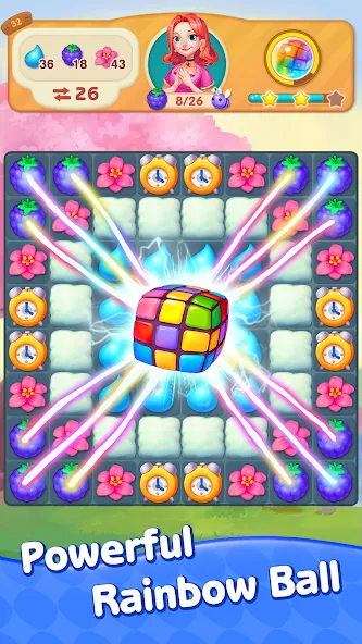 Fruit Hero (Фрут Хиро) [МОД Все открыто] Screenshot 1