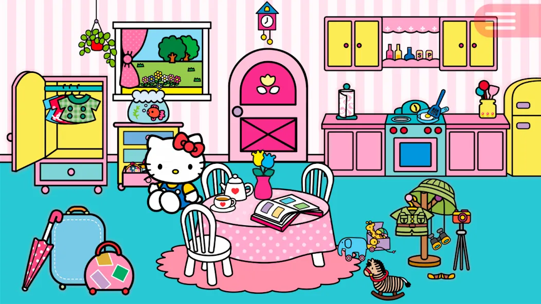 Hello Kitty Around The World [МОД Бесконечные деньги] Screenshot 1