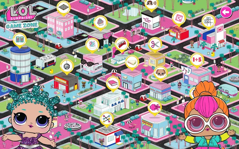 L.O.L. Surprise! Game Zone [МОД Много монет] Screenshot 1