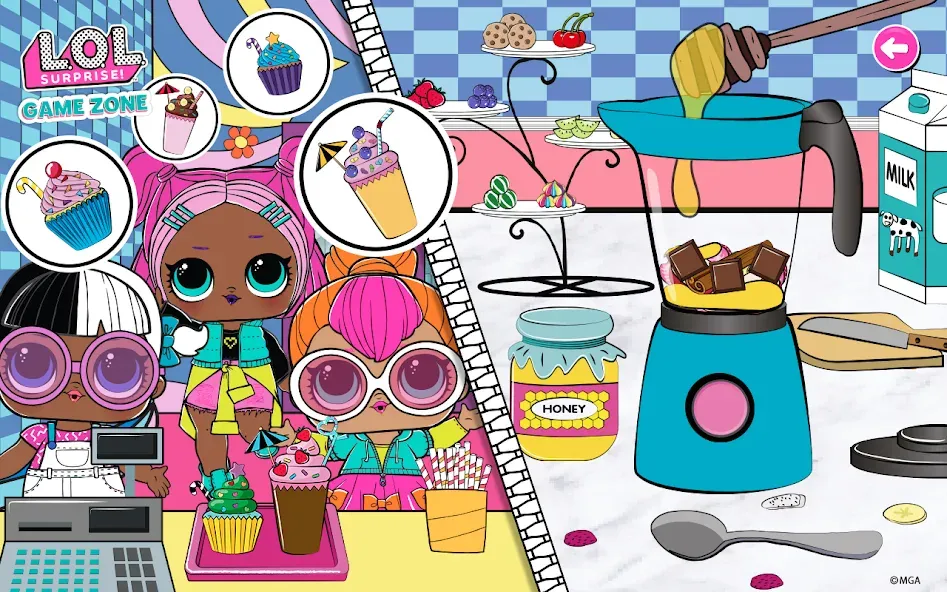 L.O.L. Surprise! Game Zone [МОД Много монет] Screenshot 2