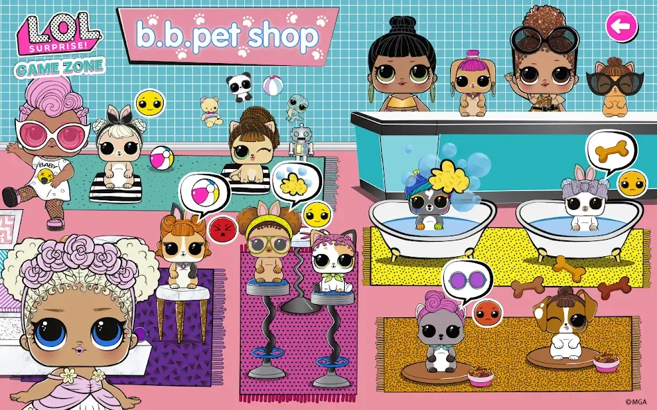 L.O.L. Surprise! Game Zone [МОД Много монет] Screenshot 4
