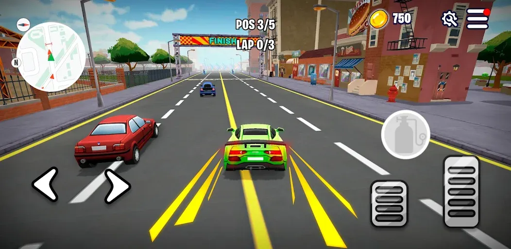 Rumble Racing: Car Drifting (Рамбл Рейсерс) [МОД Много денег] Screenshot 1