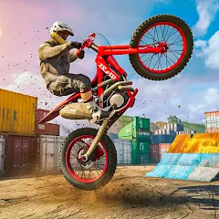 Взлом Bike Stunt Race Tricks Master  [МОД Бесконечные деньги]