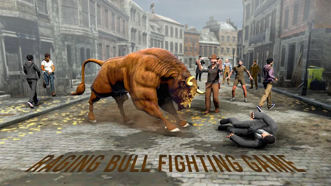 Bull Fighting Game: Bull Games [МОД Unlimited Money] Screenshot 1