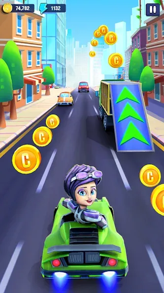 Mini Car Runner - Racing Games (Мини Кар Раннер) [МОД Unlimited Money] Screenshot 5