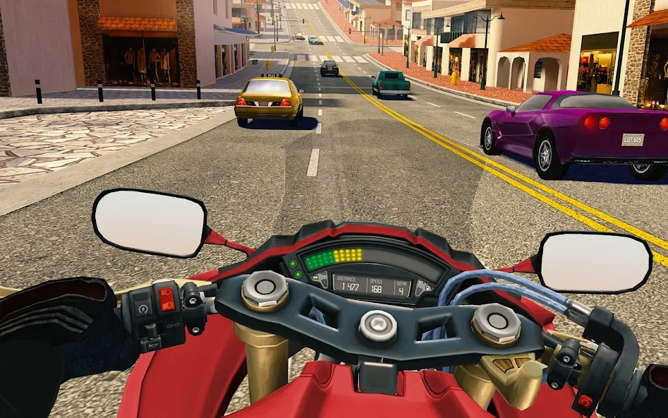 Moto Rider GO: Highway Traffic (Мото Райдер ГО) [МОД Mega Pack] Screenshot 3