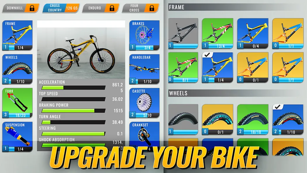 Bike Clash: PvP Cycle Game (Байк Клаш) [МОД Mega Pack] Screenshot 3