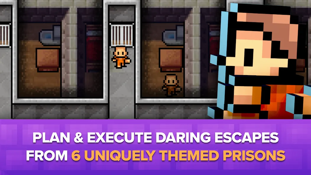The Escapists: Prison Escape – (Зе Эскейпистс) [МОД Много монет] Screenshot 2