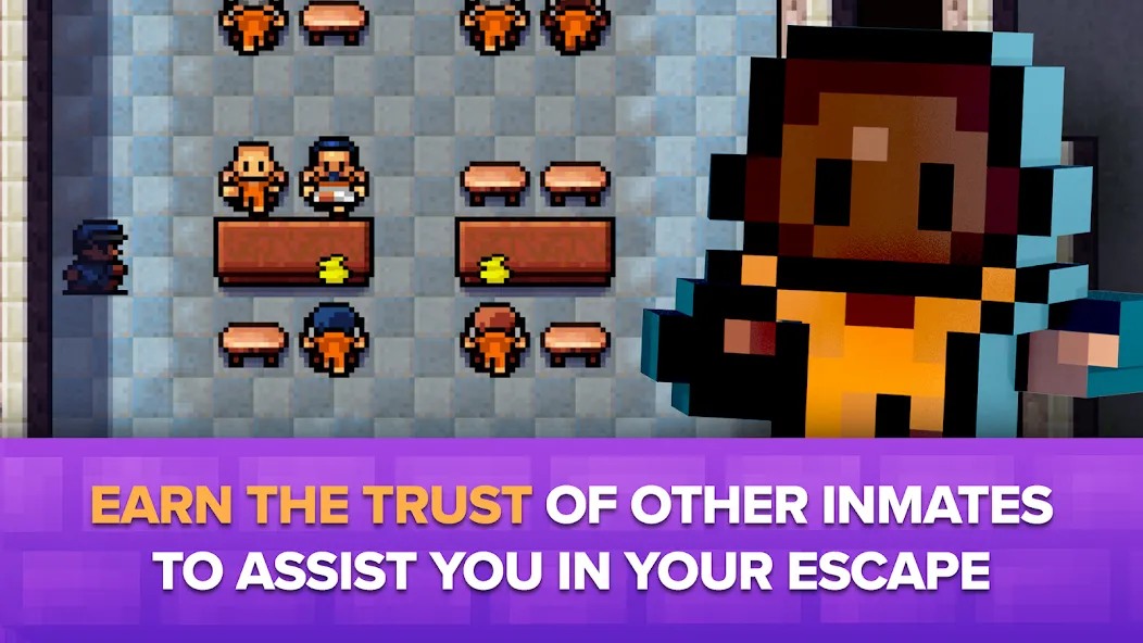 The Escapists: Prison Escape – (Зе Эскейпистс) [МОД Много монет] Screenshot 4