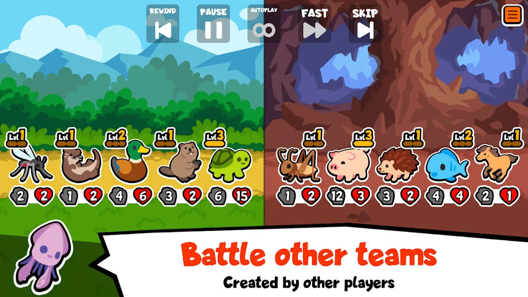 Super Auto Pets (упер Ауто Петс) [МОД Unlocked] Screenshot 2