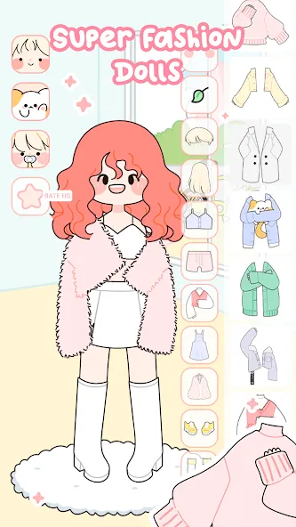 Lovely Doll : Dress Up Game (Лавли Долл) [МОД Все открыто] Screenshot 1