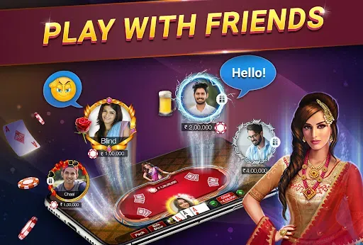 Teen Patti Gold, Rummy & Poker (Тин Патти Голд Кард Гейм) [МОД Бесконечные деньги] Screenshot 5