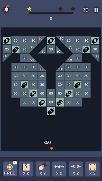 Bricks and Balls-Brick Crusher (Брикс энд Болс) [МОД Бесконечные монеты] Screenshot 5