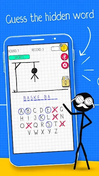 Hangman [МОД Unlocked] Screenshot 1